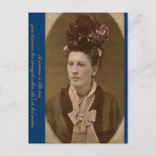 Strength of a Woman Briefkaart