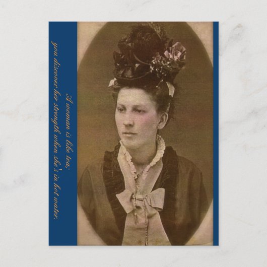 Strength of a Woman Briefkaart (Voorkant)