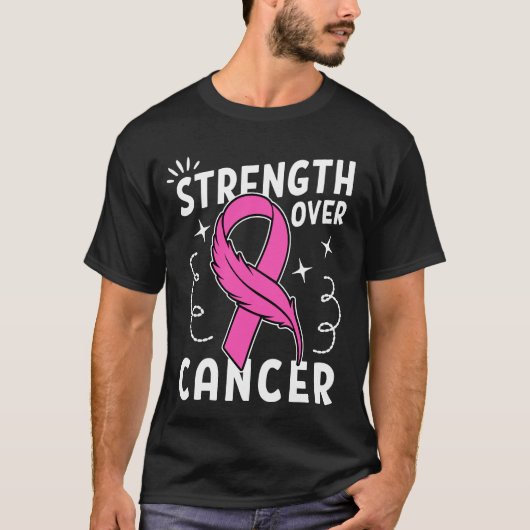 Strength Over Cancer T-shirt (Voorkant)