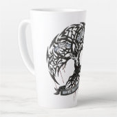 Strength Through Pain – Motivational Quote Drinkin Latte Mok (Linkerhoek)