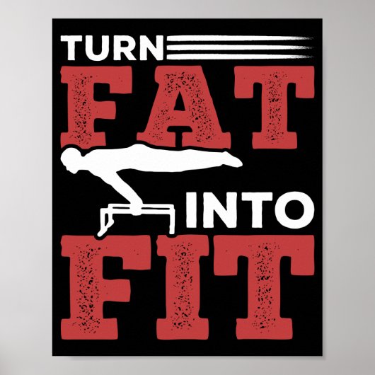 Strength Training Calisthenics Bodyweight M Poster (Voorkant)