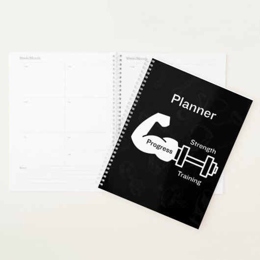 Strength Training Progress  Planner (Display)