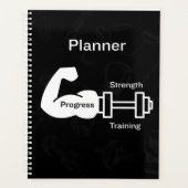 Strength Training Progress  Planner (Voorkant)