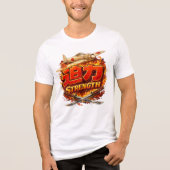 Strength Tri-Blend Shirt (Voorkant)
