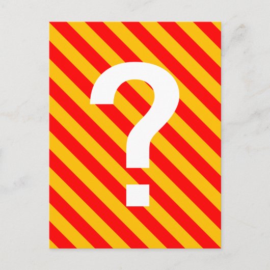 strepe briefkaart (Voorkant)