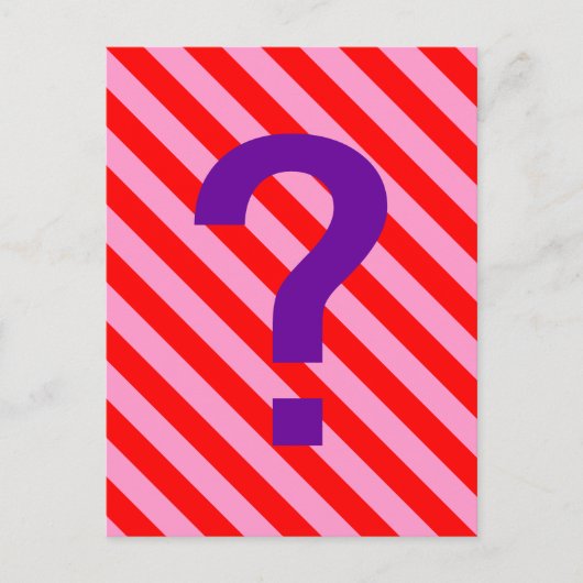 strepe briefkaart (Voorkant)