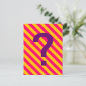strepe briefkaart (Staand voorkant)
