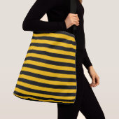 strepe crossbody tas (Dichtbij)