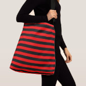 strepe crossbody tas (Dichtbij)