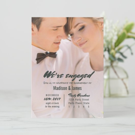 strepe | pruimen | Uitnodigingen van de verdragslu (Staand voorkant)