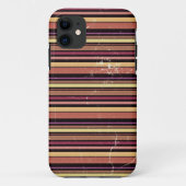  strepen Abstract Case-Mate iPhone Case (Achterkant)