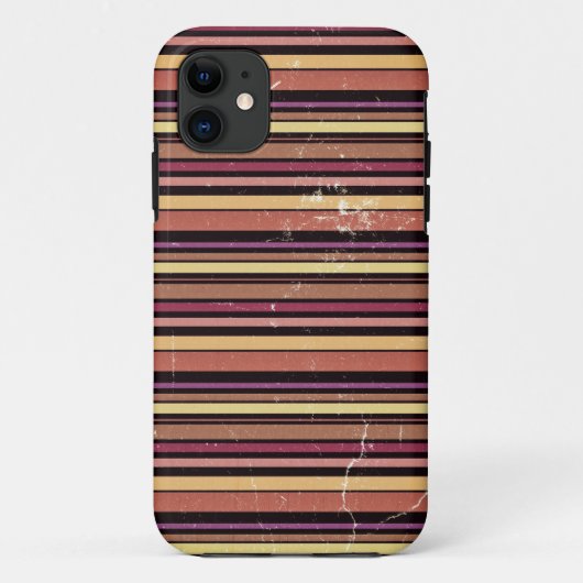 strepen Abstract Case-Mate iPhone Case (Achterkant)