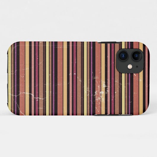  strepen Abstract Case-Mate iPhone Case (Achterkant (horizontaal))