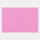 Strepen Abstract Kleurrijke Bloemen Vibrant Gift Inpakpapier Vel (Voorkant 3)