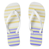 Strepen abstracte kunst teenslippers (Voetbed)