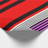 strepen cadeaupapier (Hoek)