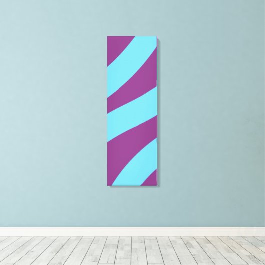Strepen Canvas Afdruk (Insitu (Houten vloer))
