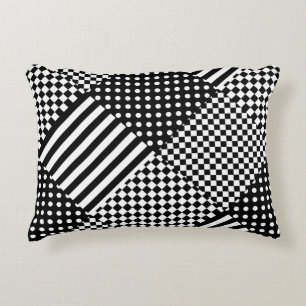 Strepen Controleer Harlequin Polka Dots Gemengd on Accent Kussen