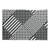Strepen Controleer Harlequin Polka Dots Gemengd on Kussensloop (Achterkant)