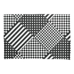 Strepen Controleer Harlequin Polka Dots Gemengd on Kussensloop