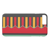 Strepen en golven in retro kleuren Case-Mate iPhone case (Achterkant (Horizontaal))