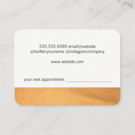 Strepen en Lux-afwerking / ponskaart Klantenkaartje (Achterkant)