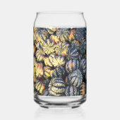 Strepen En Pompoenen Blikvorm Glas (Links)