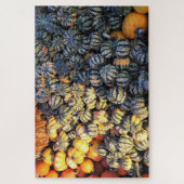 Strepen En Pompoenen Legpuzzel (Verticaal)