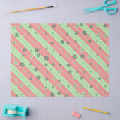 Strepen en sterren tissuepapier (Craft)