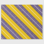 Strepen en stippen cadeaupapier (Vlak)