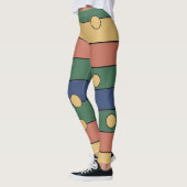 Strepen en stippen leggings (Links)