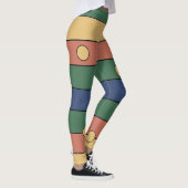 Strepen en stippen leggings (Rechts)