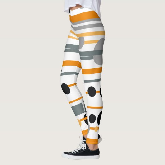 Strepen en stippen leggings (Links)