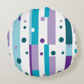 Strepen en stippen rond kussen (Achterkant)