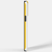 Strepen en wervelingen in Turquoise en Geel Case-Mate iPhone Case (Achterkant / Rechts)