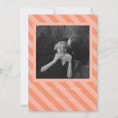 Strepen Feestdagenkaart (Voorkant)