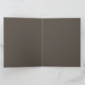 Strepen Herfst Kleur Bladeren Kaart (Binnen)