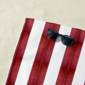 Strepen In Abstract Strandhanddoek Strandlaken (In situ)