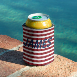 Strepen in abstracte blikkenkoeler blikjeskoeler