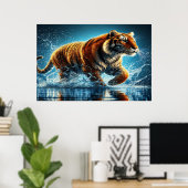 Strepen in het Surf Poster (Thuiskantoor)