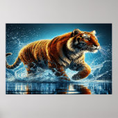 Strepen in het Surf Poster (Voorkant)