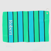 Strepen in ontwerp golfhanddoek (Horizontaal)