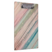 Strepen in zachte tinten klembord (Rechts)