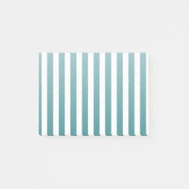 strepen met blauwgroen en wit snoep post-it® notes