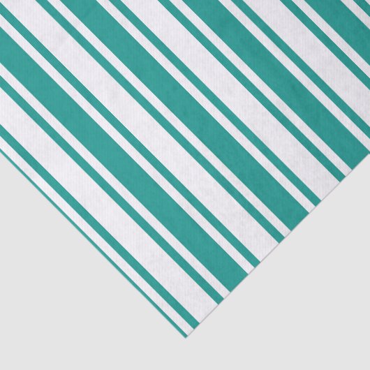 strepen met blauwgroen en wit snoep tissuepapier (Detail)