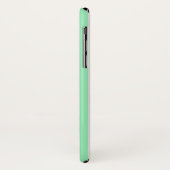 strepen met gemint groen, roze en wit snoep Case-Mate iPhone case (Achterkant/links)