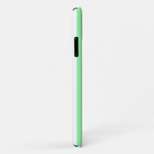 strepen met groene en witte snoep Case-Mate iPhone case (Achterkant/rechts)