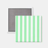 strepen met groene en witte snoep magneet (Voorkant / Achterkant)