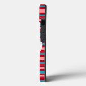 Strepen met muzieknoot Case-Mate iPhone case (Achterkant / Links)