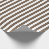 strepen met witte snoep cadeaupapier (Hoek)